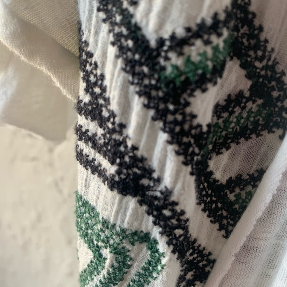 Free People Cotton Embroidered Tunic Top - Picture 5 of 13